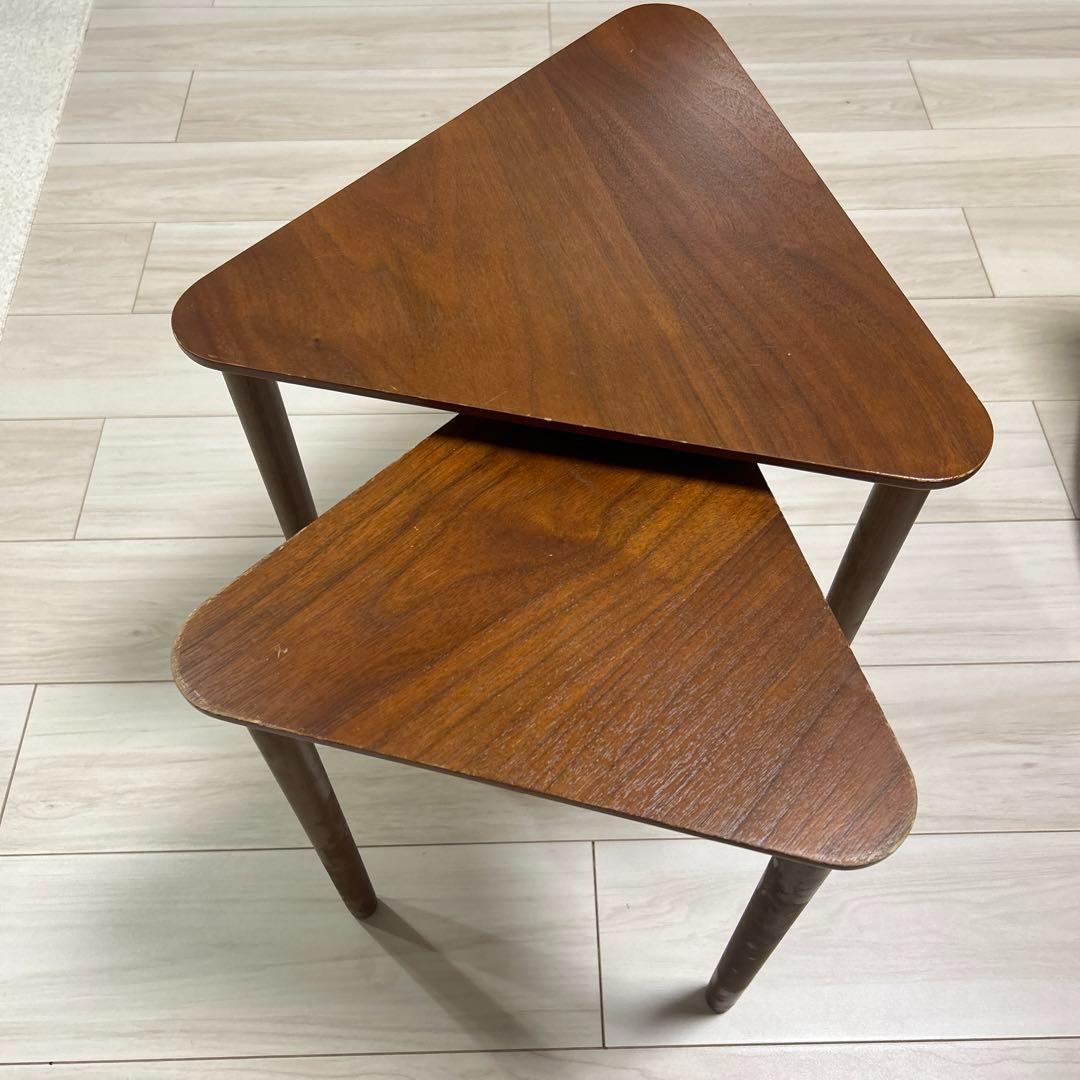 ネストテーブル　大小2個セット　サイドテーブル