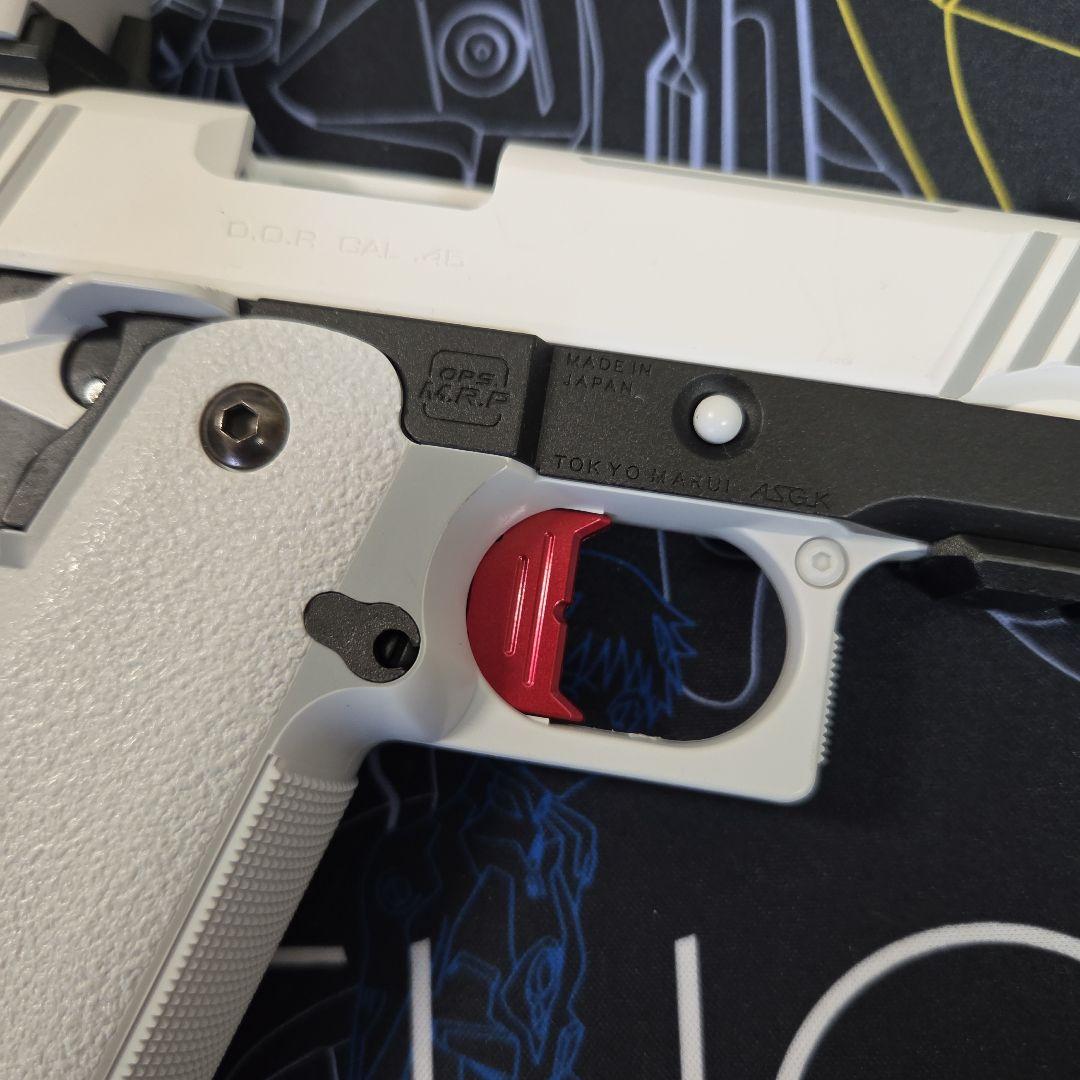 ハイキャパ ホワイト d.o.r 東京マルイ プロサイトホワイト施工済み セット