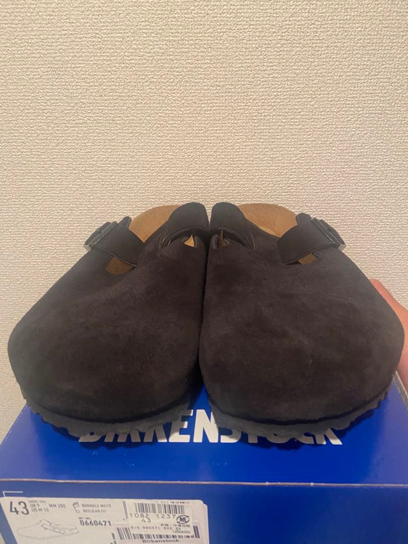 トオル　ビルケンシュトック ボストン 43 箱あり　ブラック