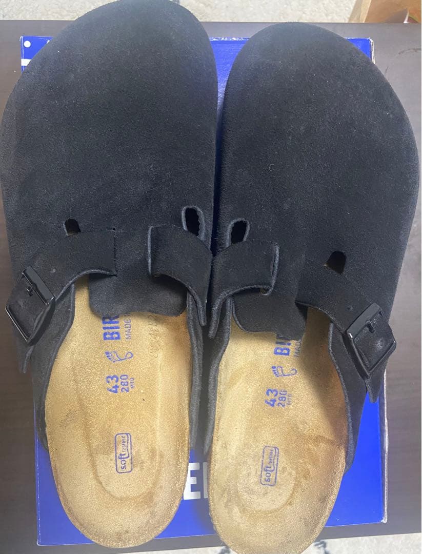 トオル　ビルケンシュトック ボストン 43 箱あり　ブラック