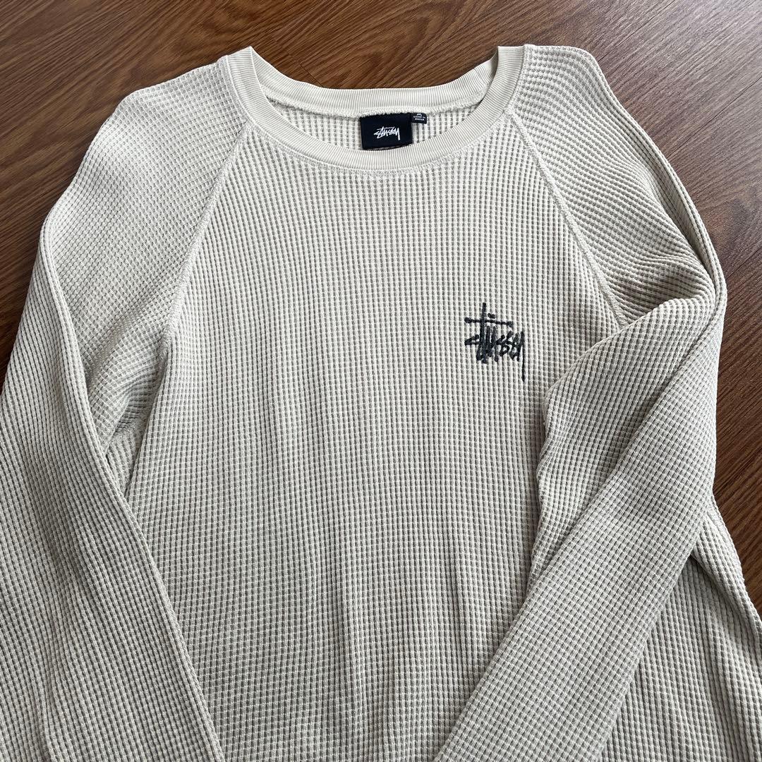 Stüssy カットソー M クリーム色