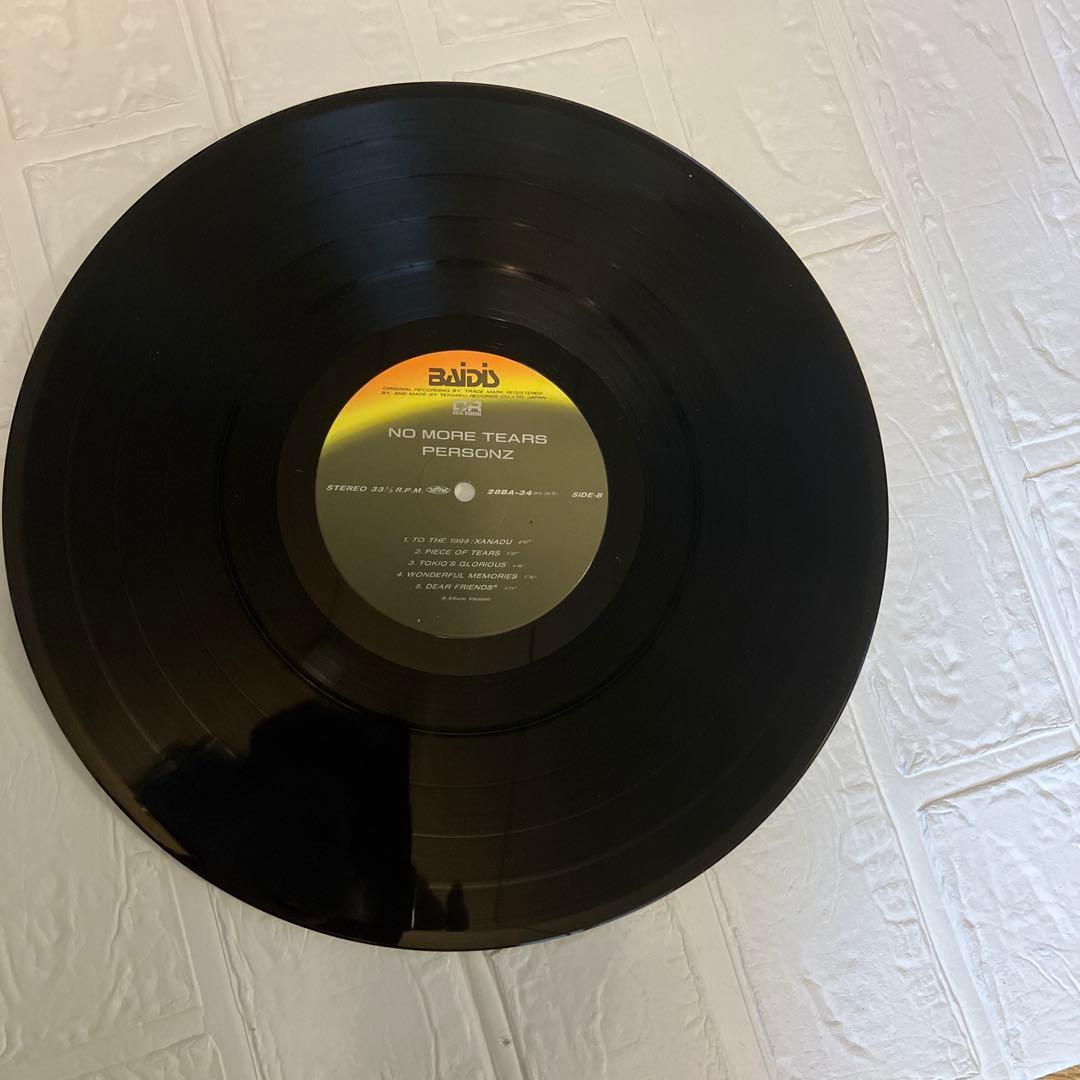 邦楽 PERSONZ NO MORE TEARS