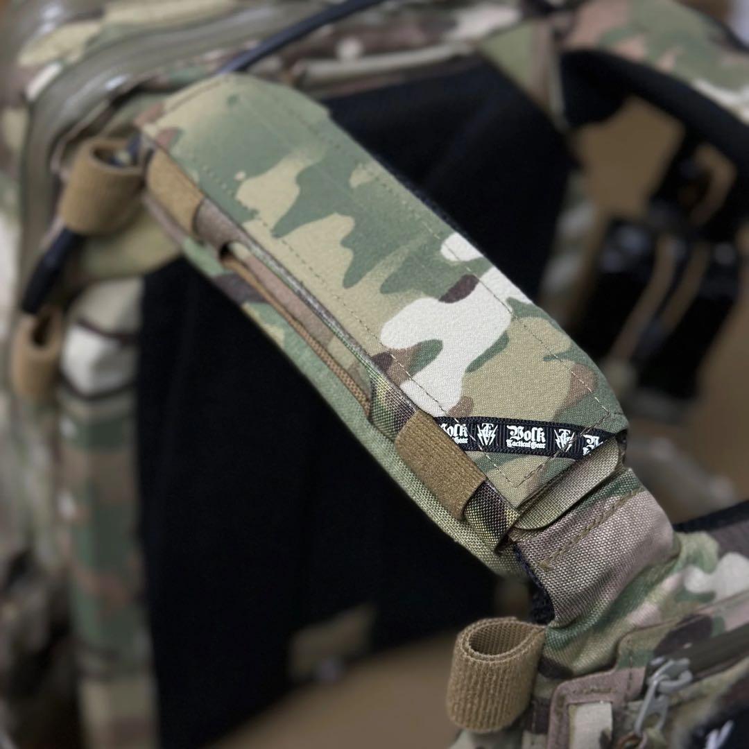 【Volk Tactical Gear】新品未使用品　ショルダーパッド　陸自迷彩