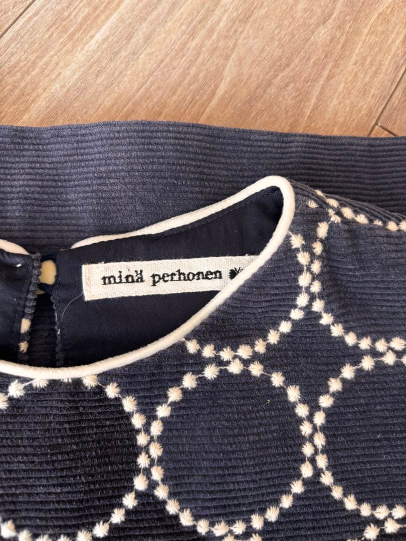 ミナペルホネン　タンバリン　キッズ130 セレモニードレス　入学式　七五三