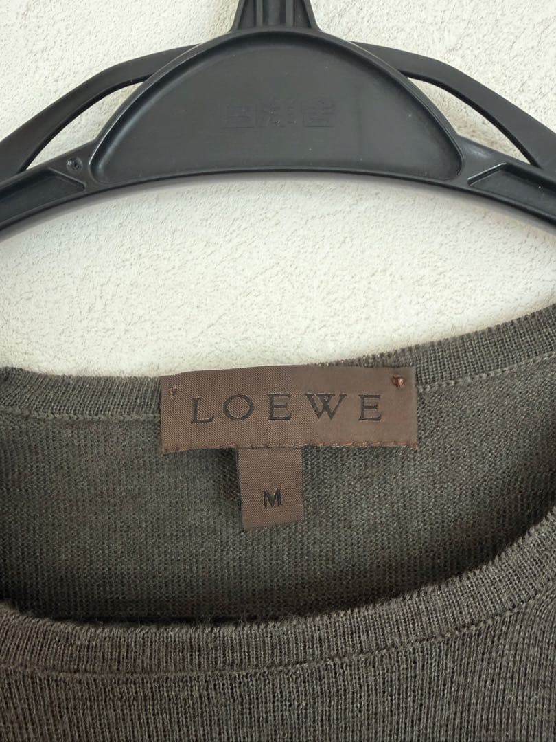LOEW カシミヤ シルク ニットカットソー