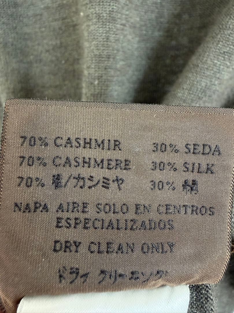 LOEW カシミヤ シルク ニットカットソー