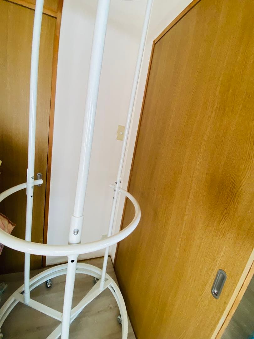 ◾️美品　回転ハンガーラック　総耐荷重100kg ラウンドハンガー 洋服ラック