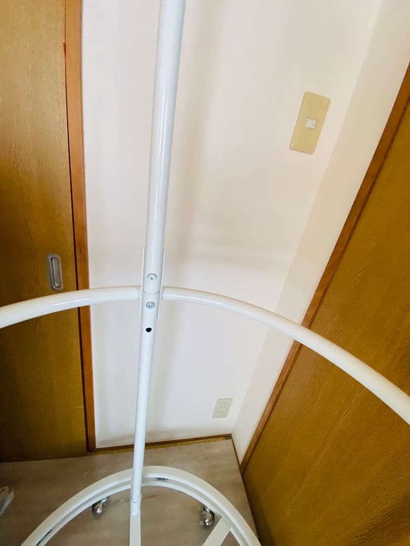 ◾️美品　回転ハンガーラック　総耐荷重100kg ラウンドハンガー 洋服ラック