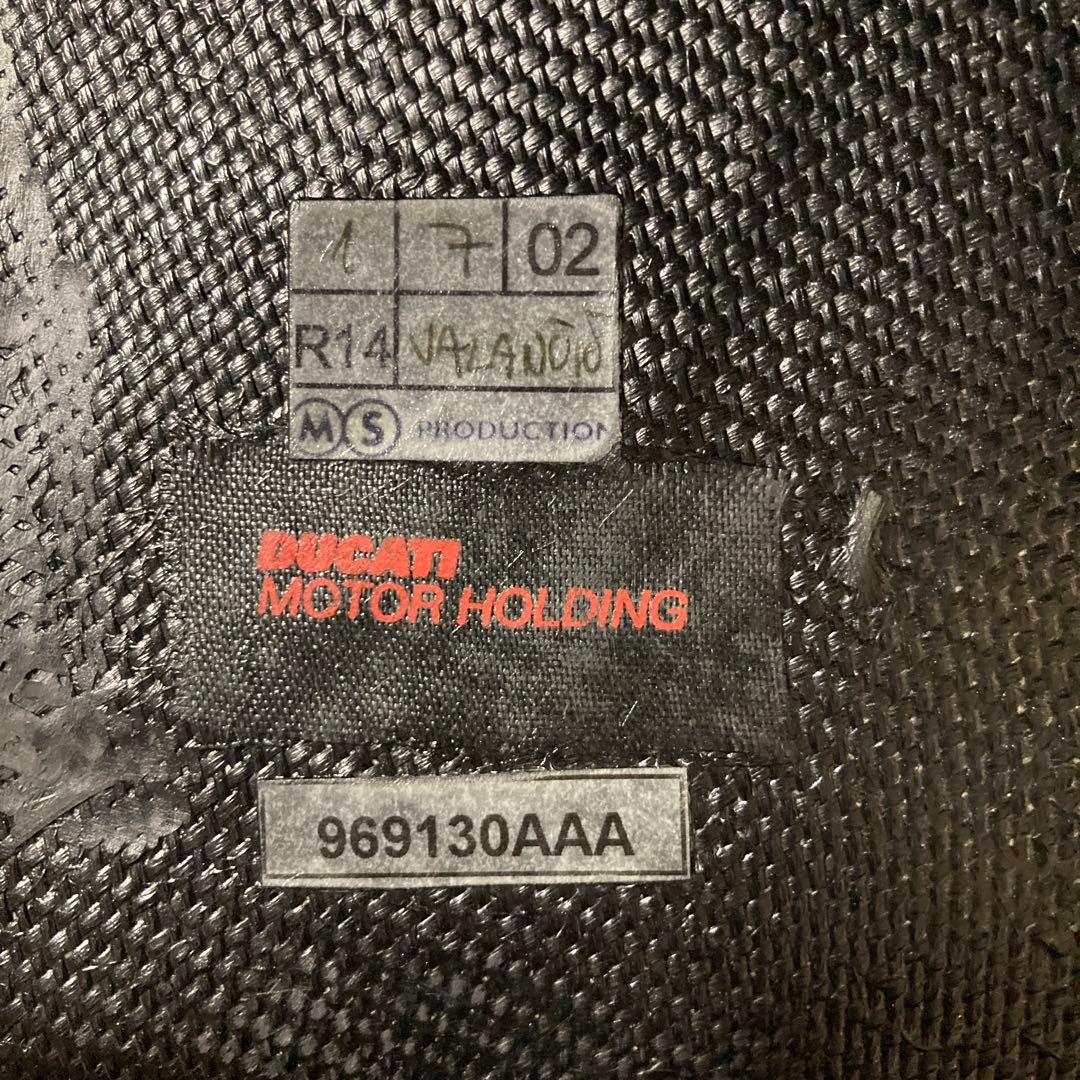 カーボンファイバー ブラック レーシングシングルシートカウル