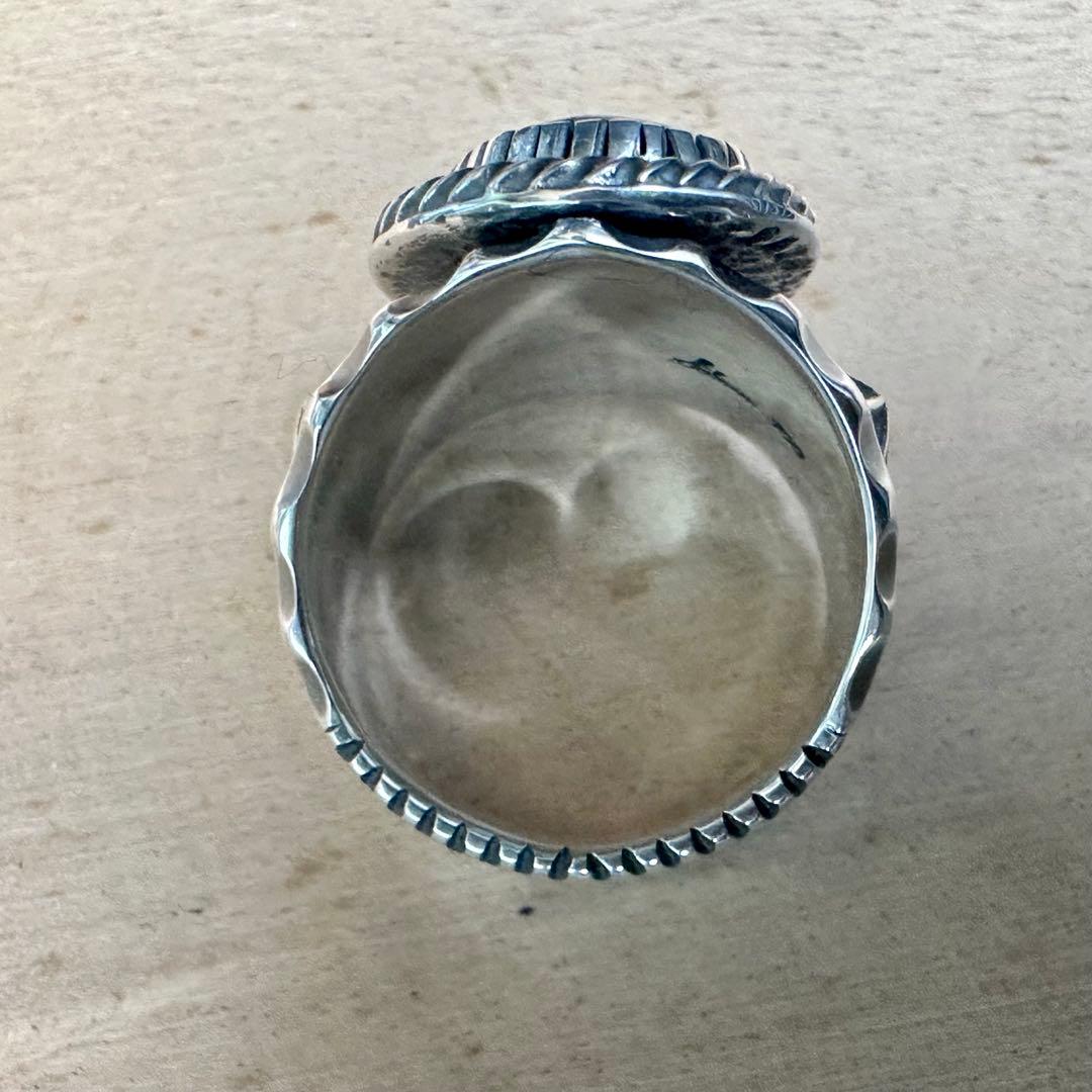 ネイティブアメリカンスタイル　ハットマイン　ブルーダイヤモンド　ハンドメイド作品