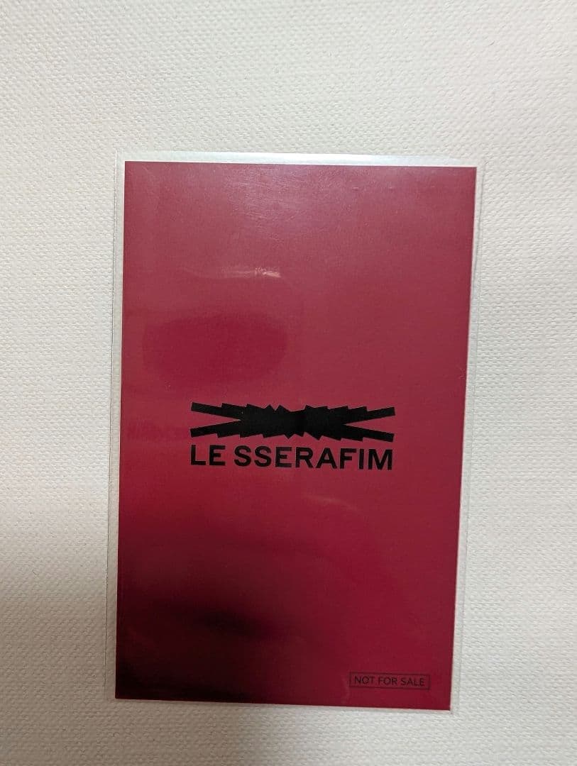 LE SSERAFIM チェウォン weverse ラキドロ 直筆サイン