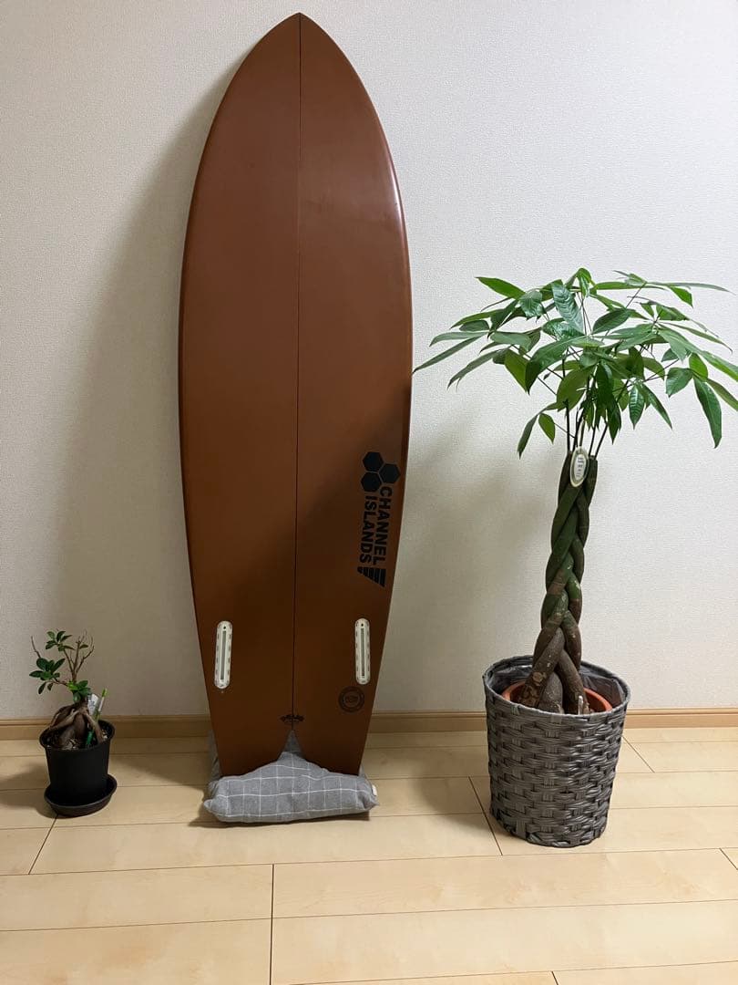 (美品) アルメリックCI Fish 5‘8 【希少スペック/ブラウン】