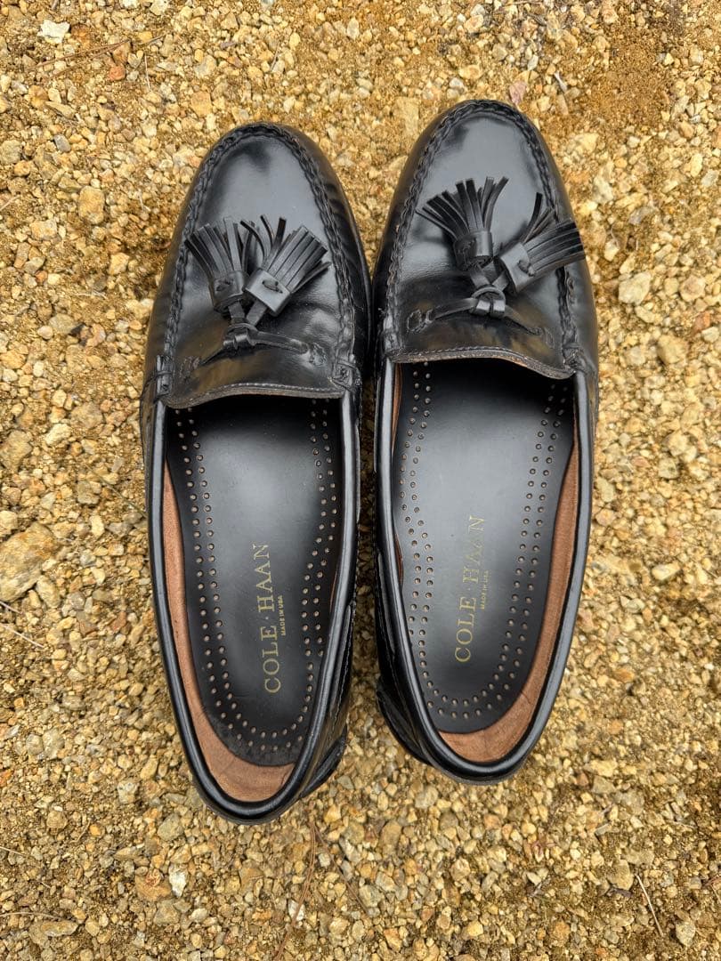 Cole Haan タッセルローファー 黒