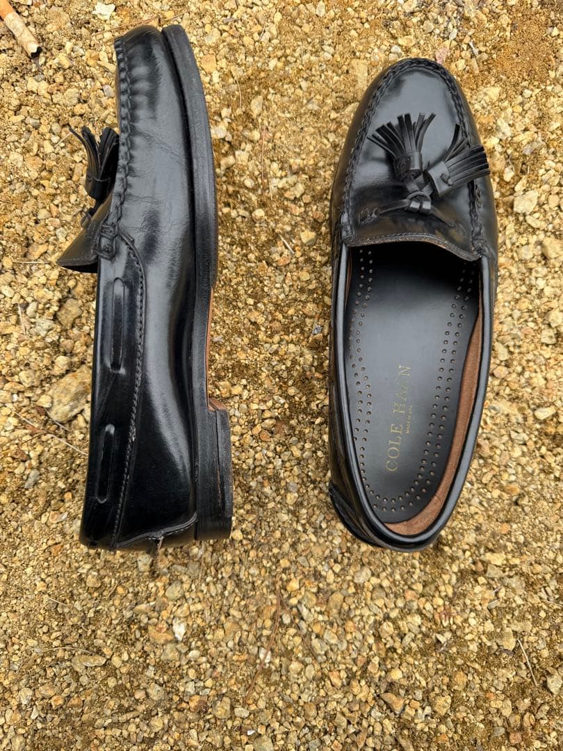 Cole Haan タッセルローファー 黒