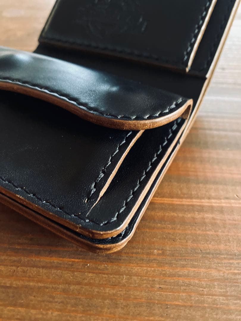 【HORSE BUTT】TL03-70ショートウォレット&真鍮チェーン付き