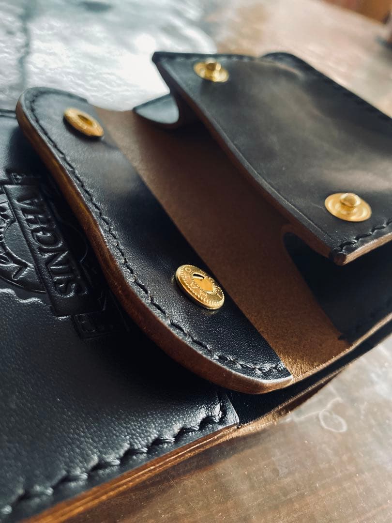 【HORSE BUTT】TL03-70ショートウォレット&真鍮チェーン付き