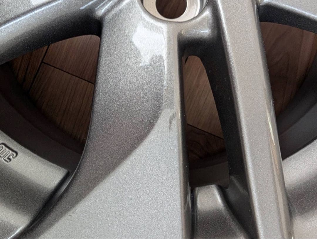 ①2/4本　アルミホイール TOYOTA純正 シエンタ ガンメタ　15