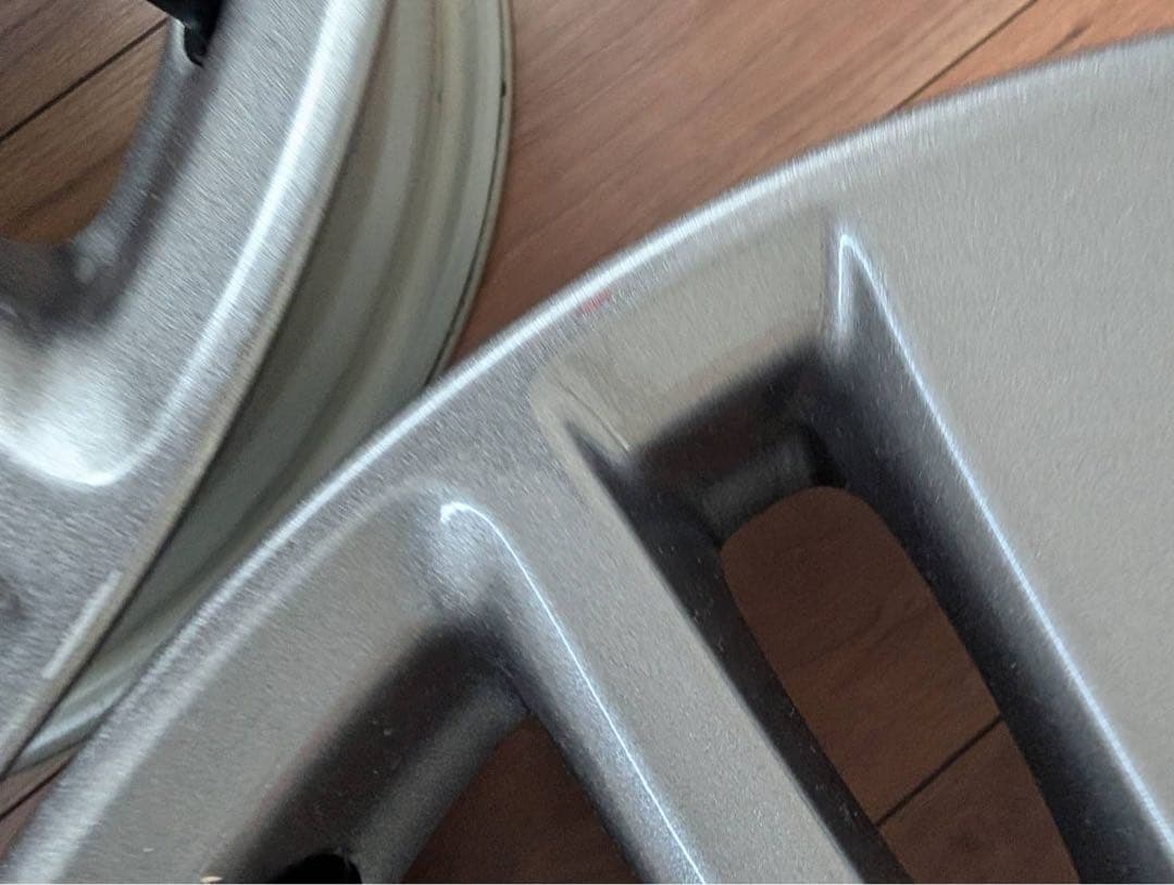 ①2/4本　アルミホイール TOYOTA純正 シエンタ ガンメタ　15