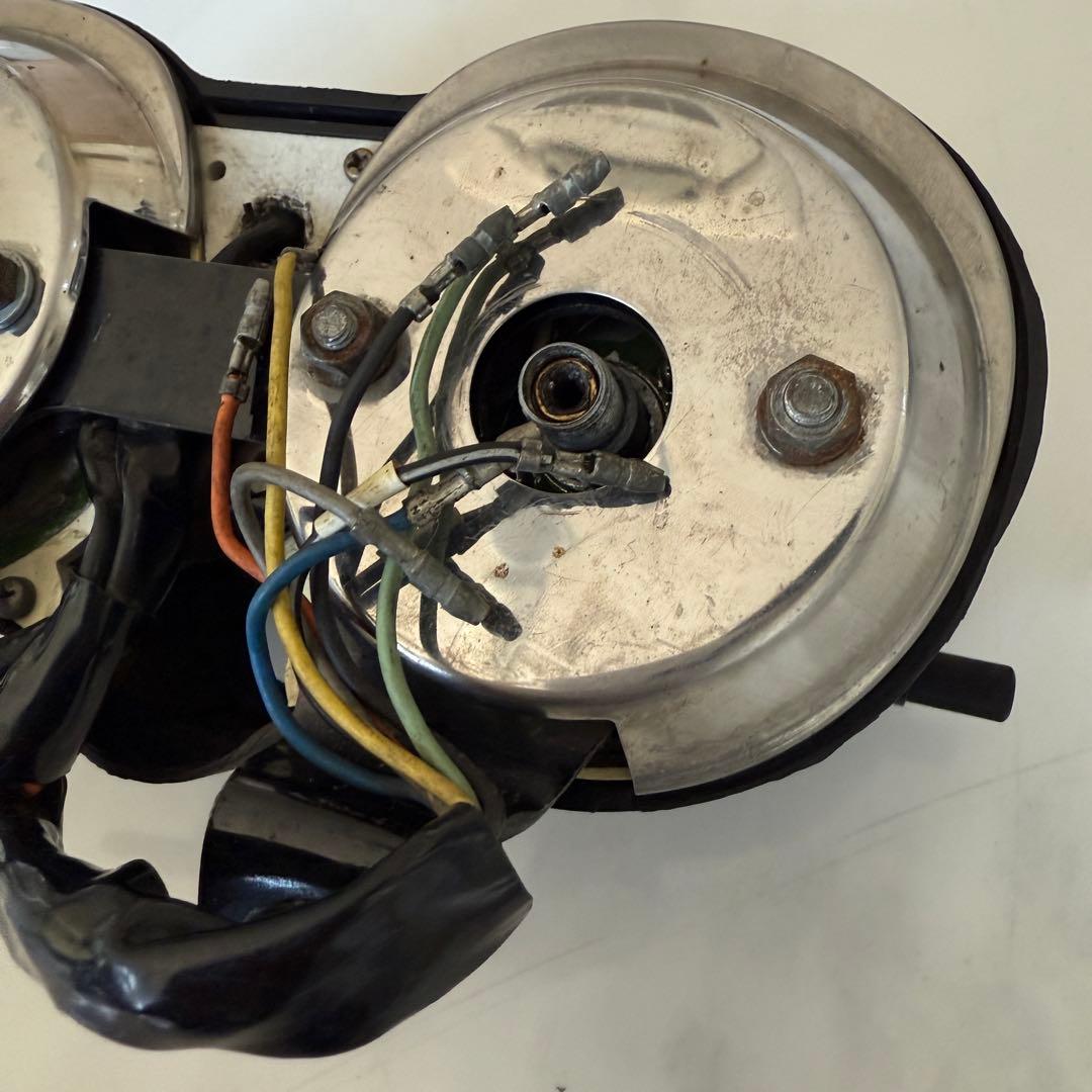 SUZUKIスズキGT380 初期型メーター 当時物 （51）