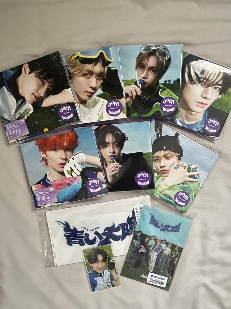 aoen 青い太陽 7枚セット 特典