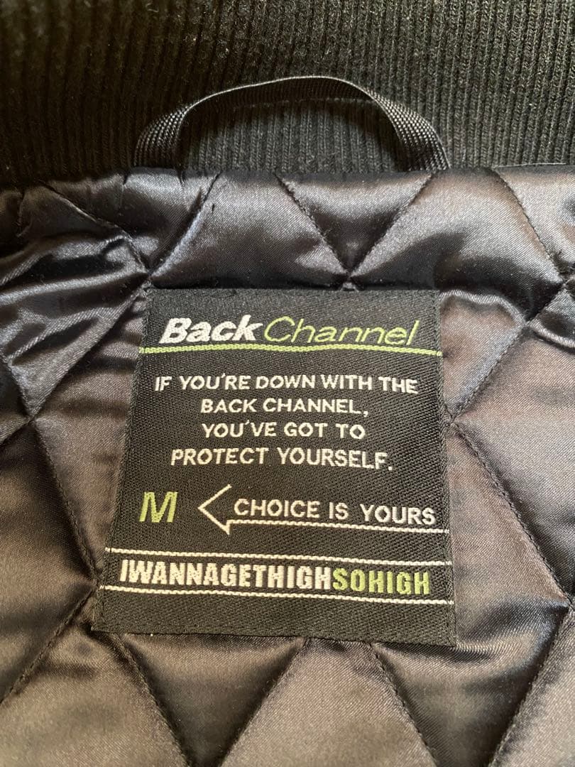 【BACKCHANNEL】スタジャン　size.M