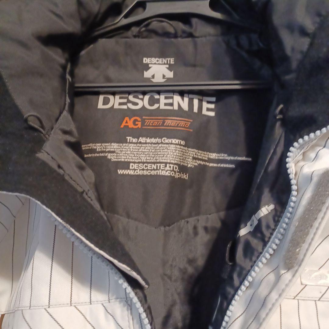 DESCENTE スキー・スノーボードウェア ブラウン/ホワイト