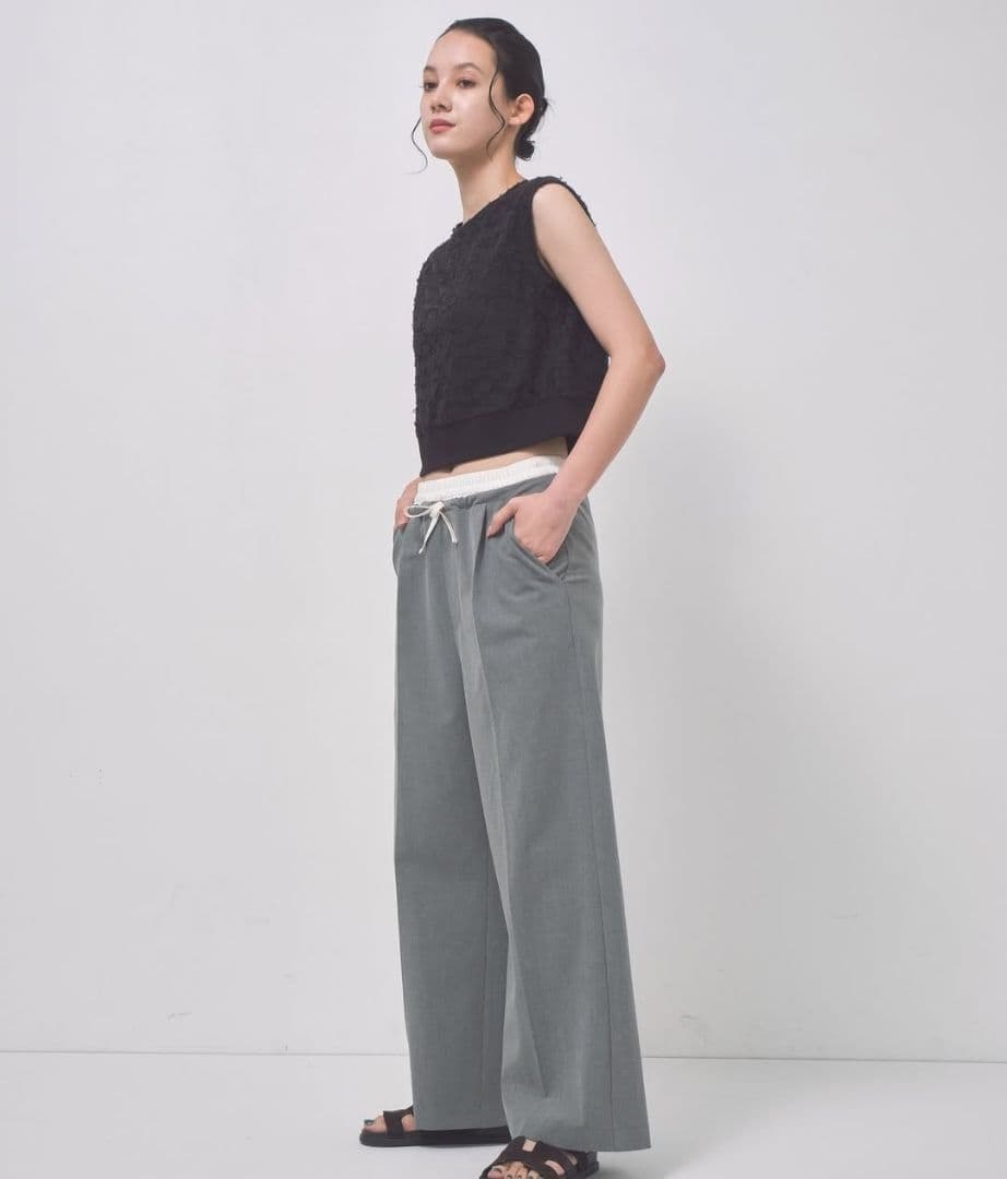 cen. レイヤードリラックスパンツ