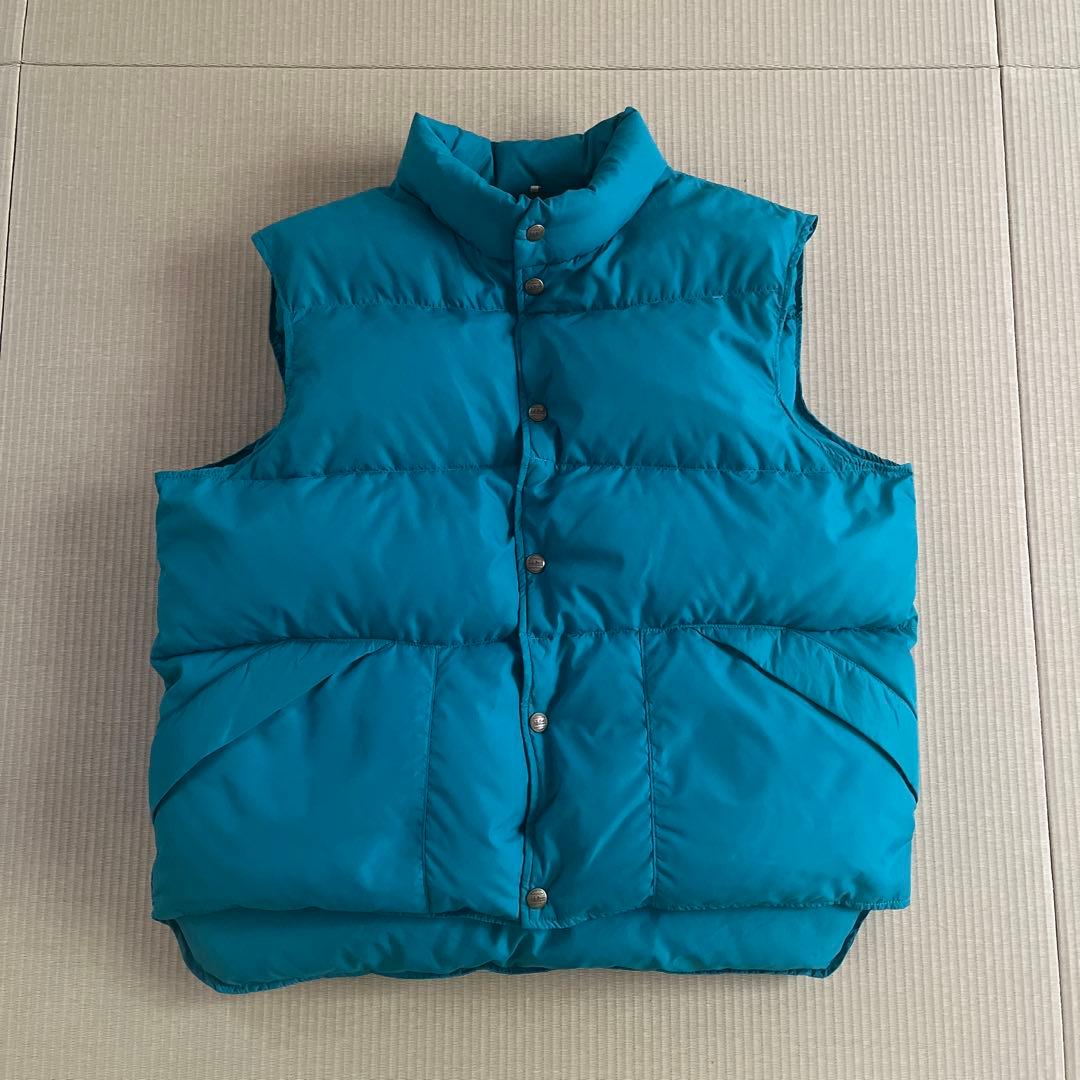 L*T様 80s　L.L.Bean　エメラルドグリーン　ダウンベスト　USA製