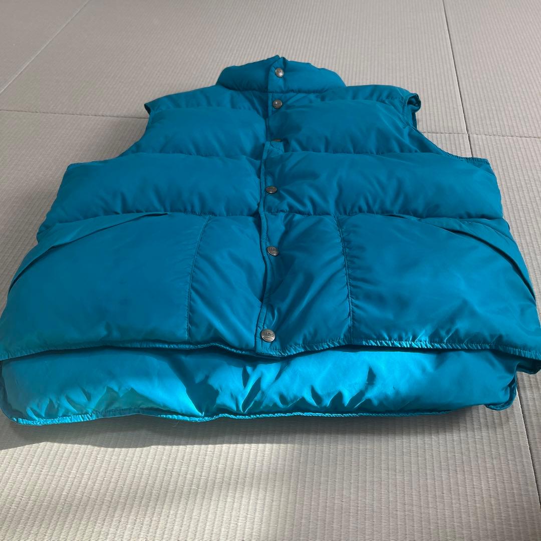 L*T様 80s　L.L.Bean　エメラルドグリーン　ダウンベスト　USA製