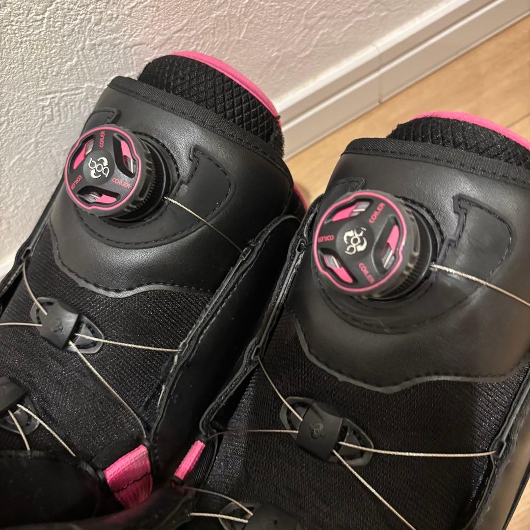 【値下げ】スノーボード板とブーツのセット　144cm