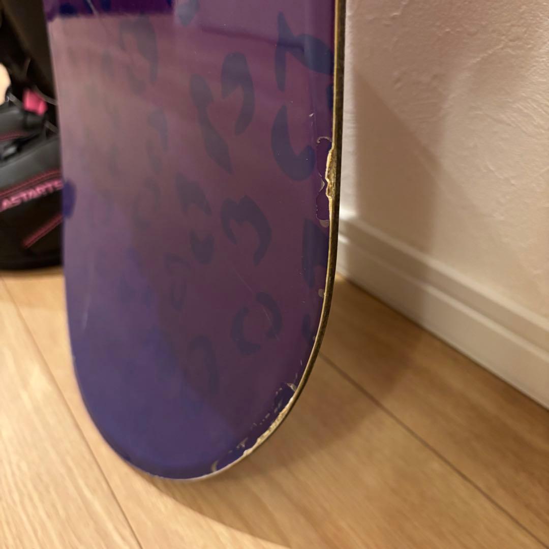 【値下げ】スノーボード板とブーツのセット　144cm