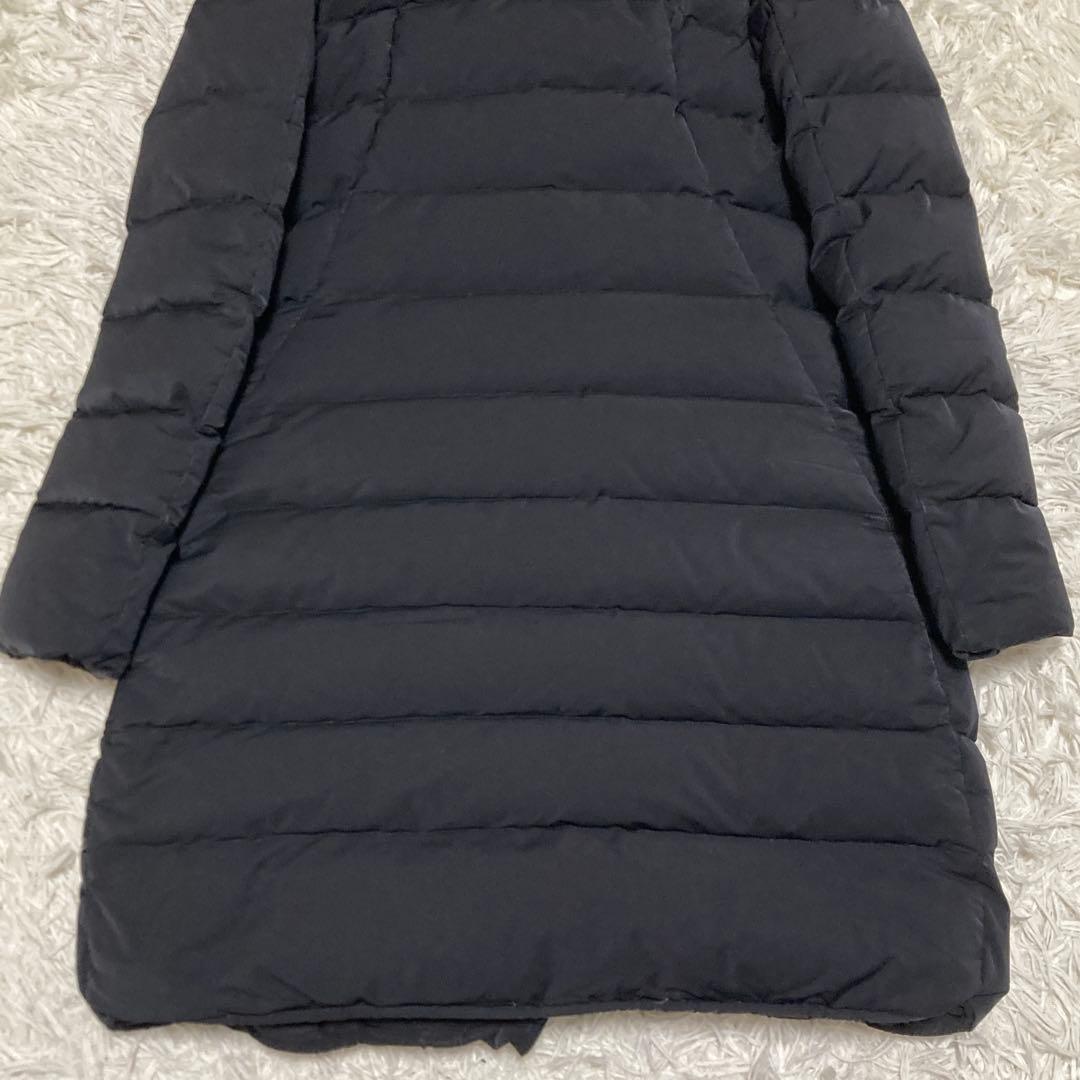 TATRAS 女優襟　VALLE ダウンコート　ショールカラー黒　02 M