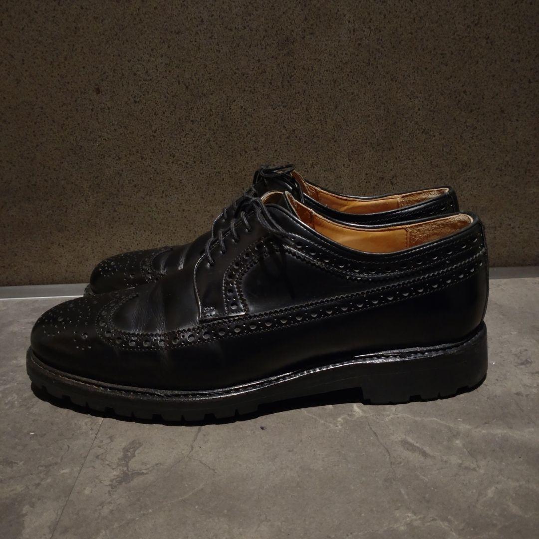 31日朝出荷可能【Berwick】3681 ウイングチップ革靴 UK 7.5