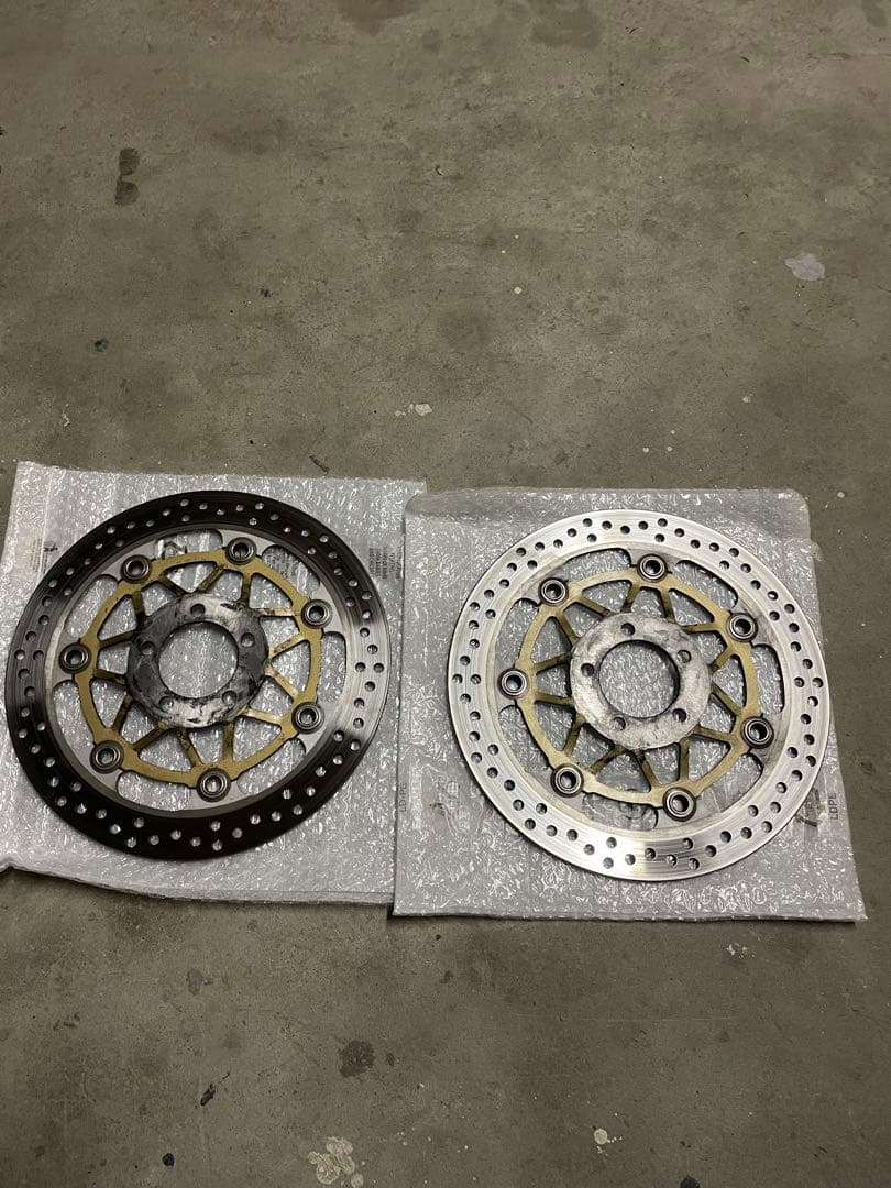 カワサキ ZRX400 フロントブレーキディスク左右