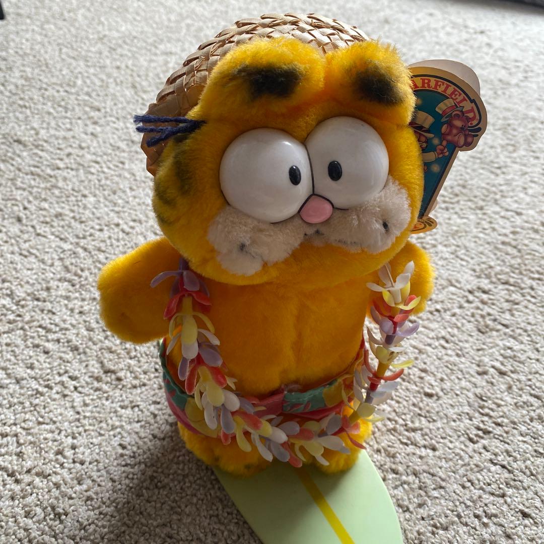 ガーフィールド　サーフィン　ぬいぐるみ