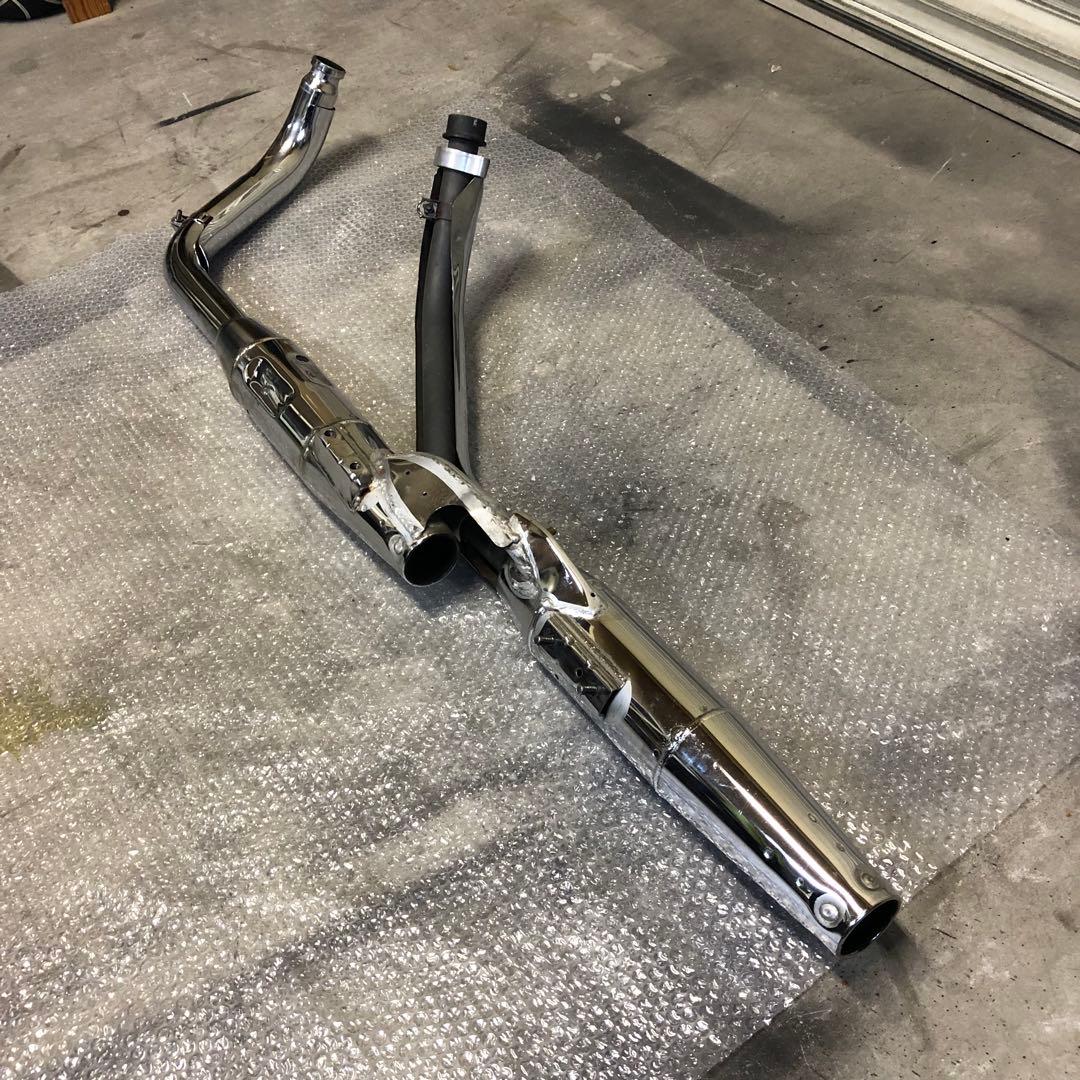 希少 スティード600 純正マフラー 美品