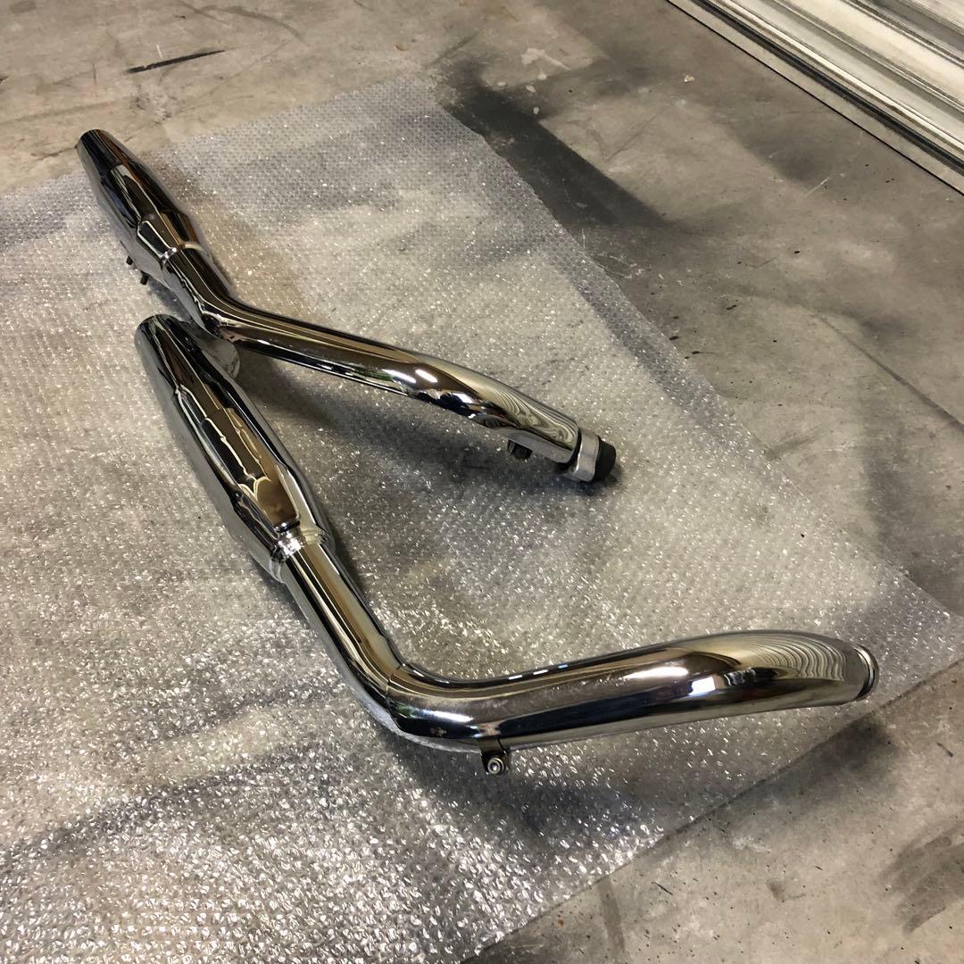 希少 スティード600 純正マフラー 美品