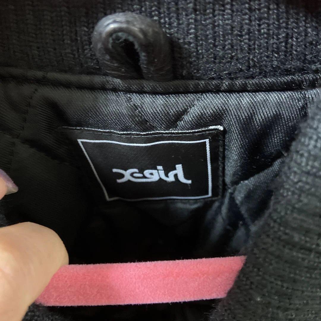 X-girl.HYSTERIC GLAMOURコラボ パッチ付きスタジャン