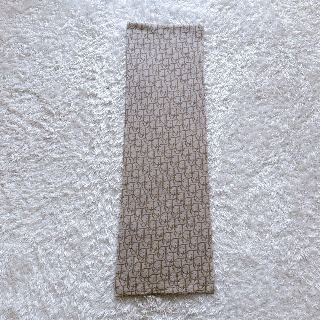 Christian Dior オブリーク　トロッター　ウール　マフラー　ストール