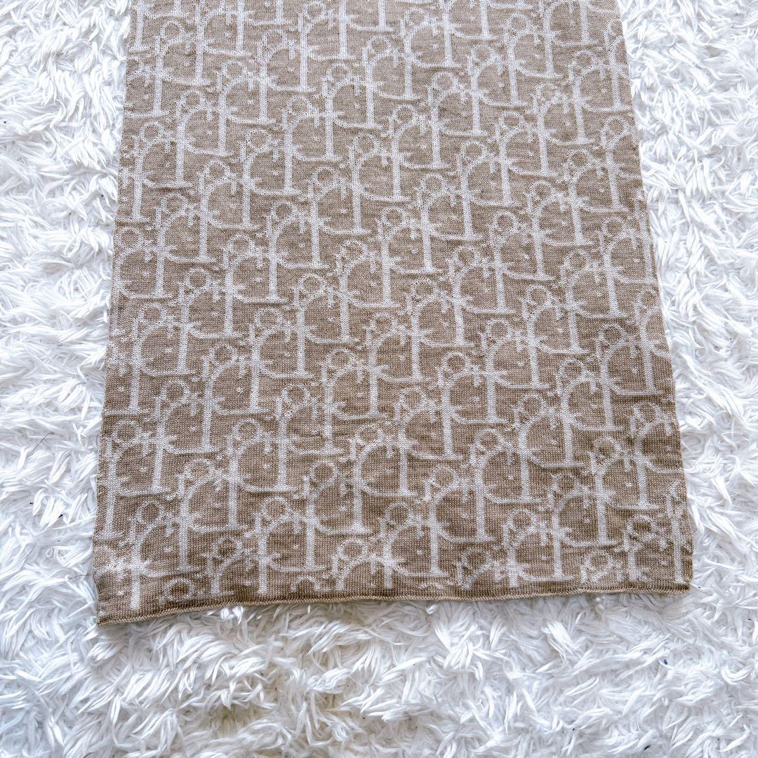 Christian Dior オブリーク　トロッター　ウール　マフラー　ストール