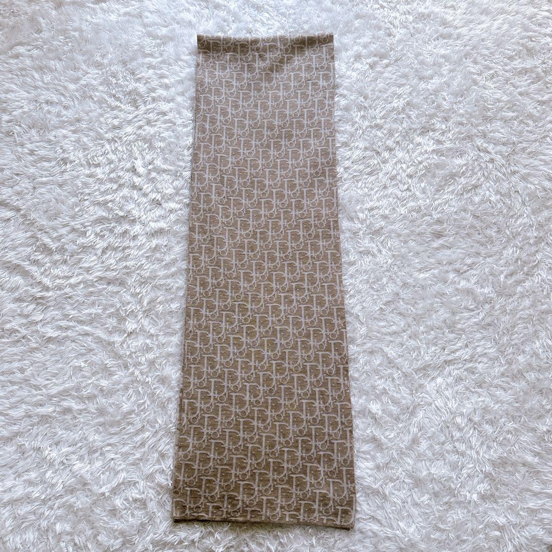 Christian Dior オブリーク　トロッター　ウール　マフラー　ストール