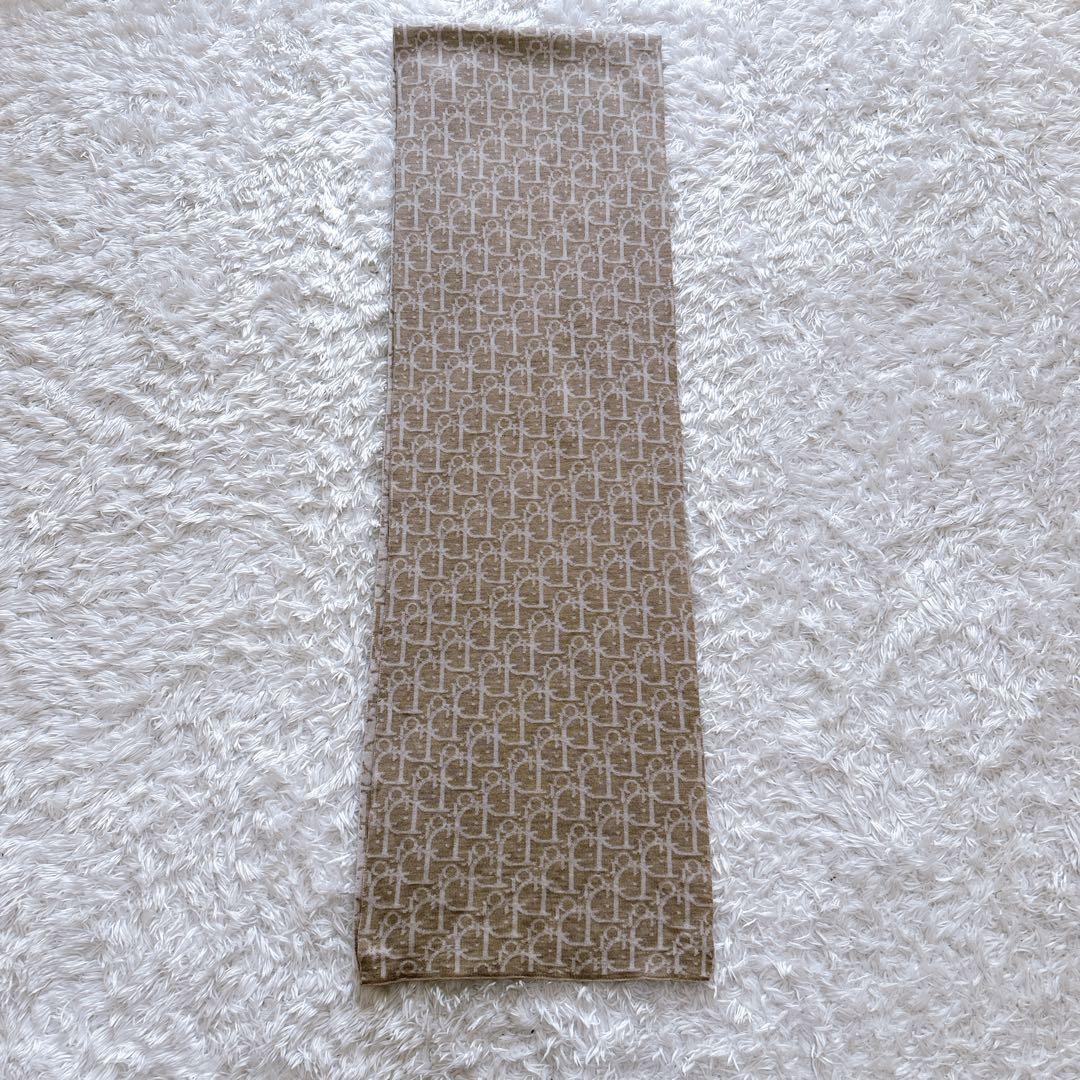 Christian Dior オブリーク　トロッター　ウール　マフラー　ストール