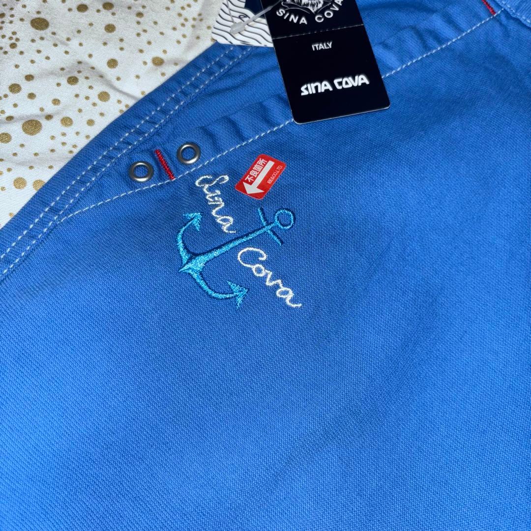 新品、シナコバ　SINA COVA、パンツ　サイズ92、ブルー