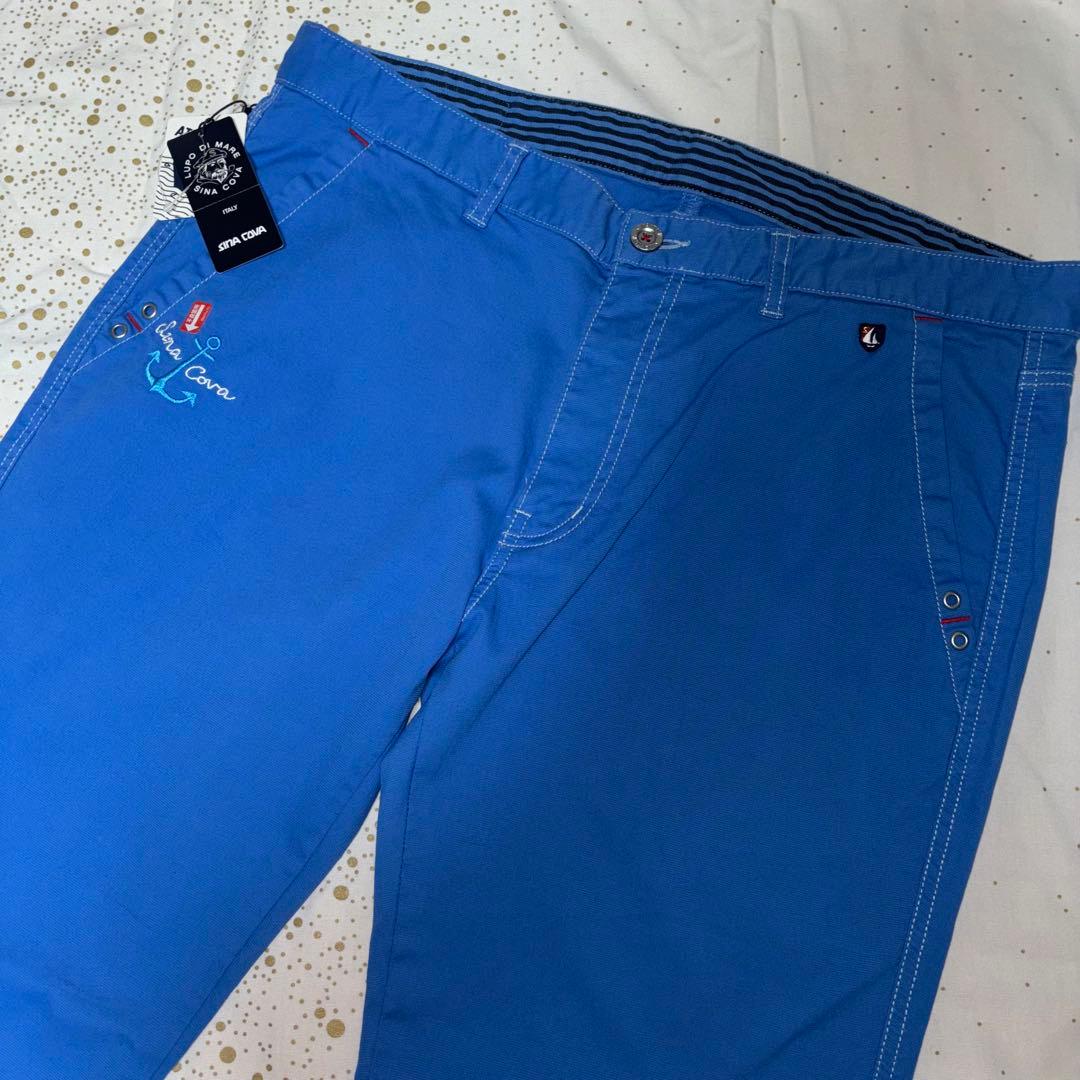 新品、シナコバ　SINA COVA、パンツ　サイズ92、ブルー