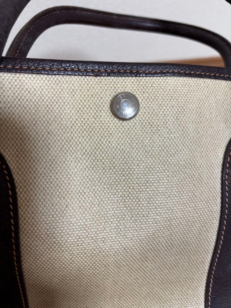 HERMES エルメス　ガーデンパーティー（キャンバス）PM