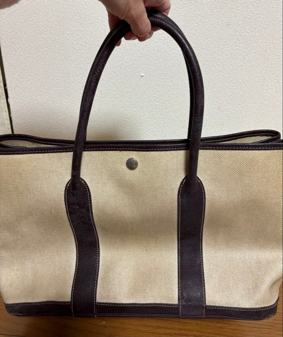 HERMES エルメス　ガーデンパーティー（キャンバス）PM