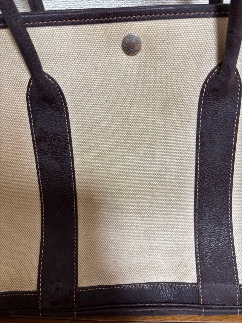 HERMES エルメス　ガーデンパーティー（キャンバス）PM