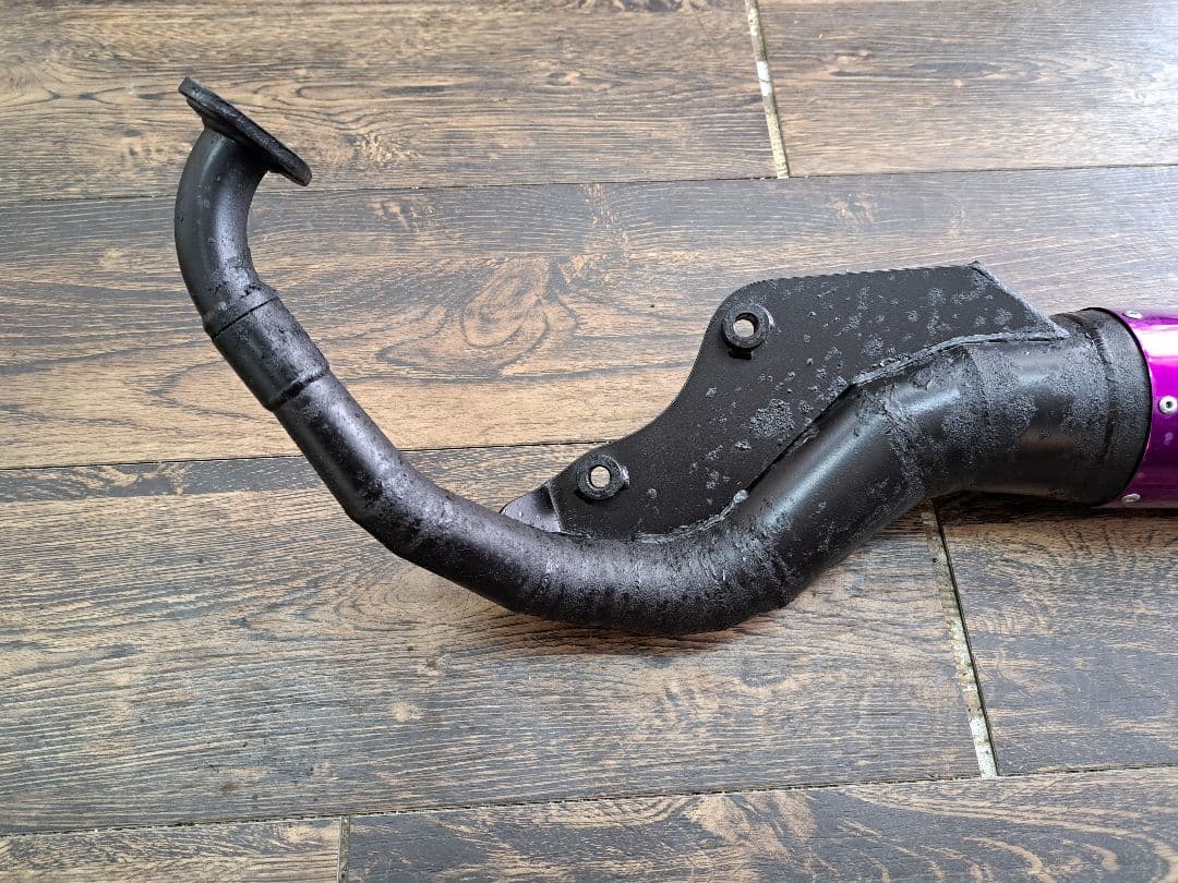 ライブディオ ベリアル マフラー グランドスラム AF34 AF35 ZX 紫