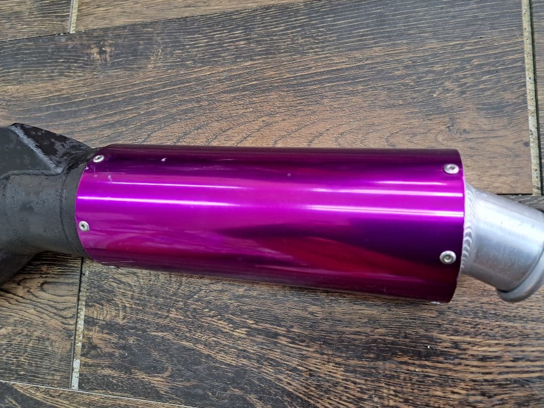 ライブディオ ベリアル マフラー グランドスラム AF34 AF35 ZX 紫