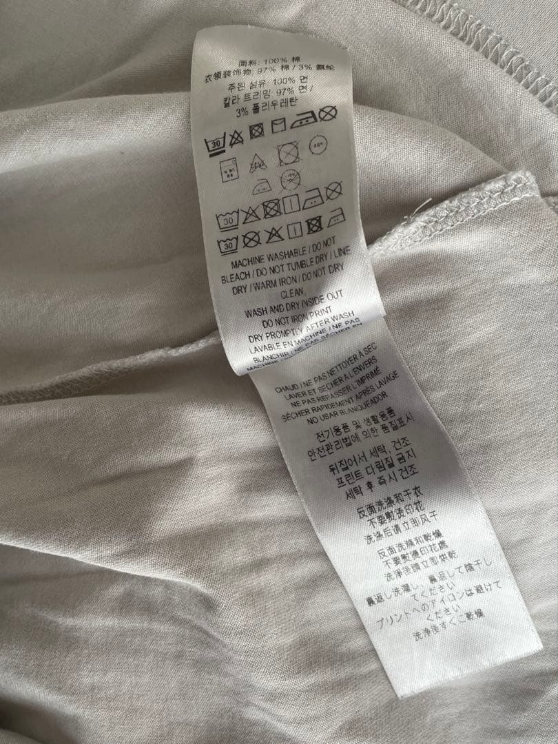 BURBERRY ロゴプリント 長袖カットソー S ロンt